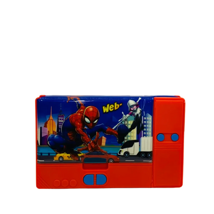 PENCIL BOX MULTIFUNCTIONAL SPIDERMAN CHARACTER