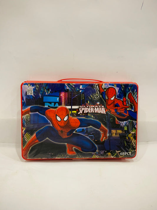 Color Pencil Box Spider Man