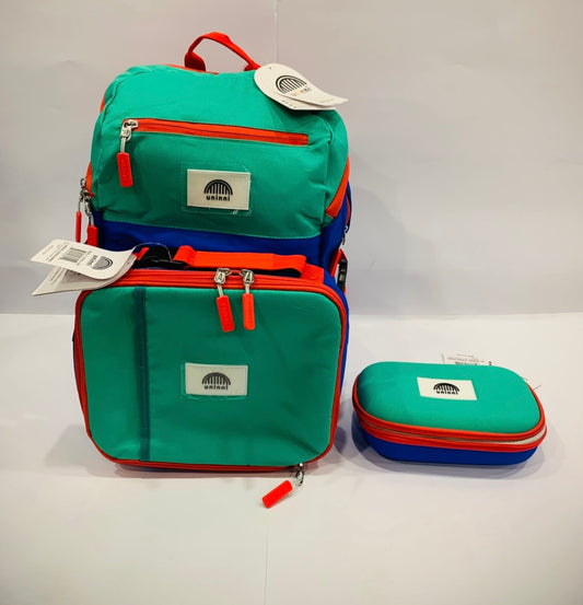 Light Green and Red School Bag